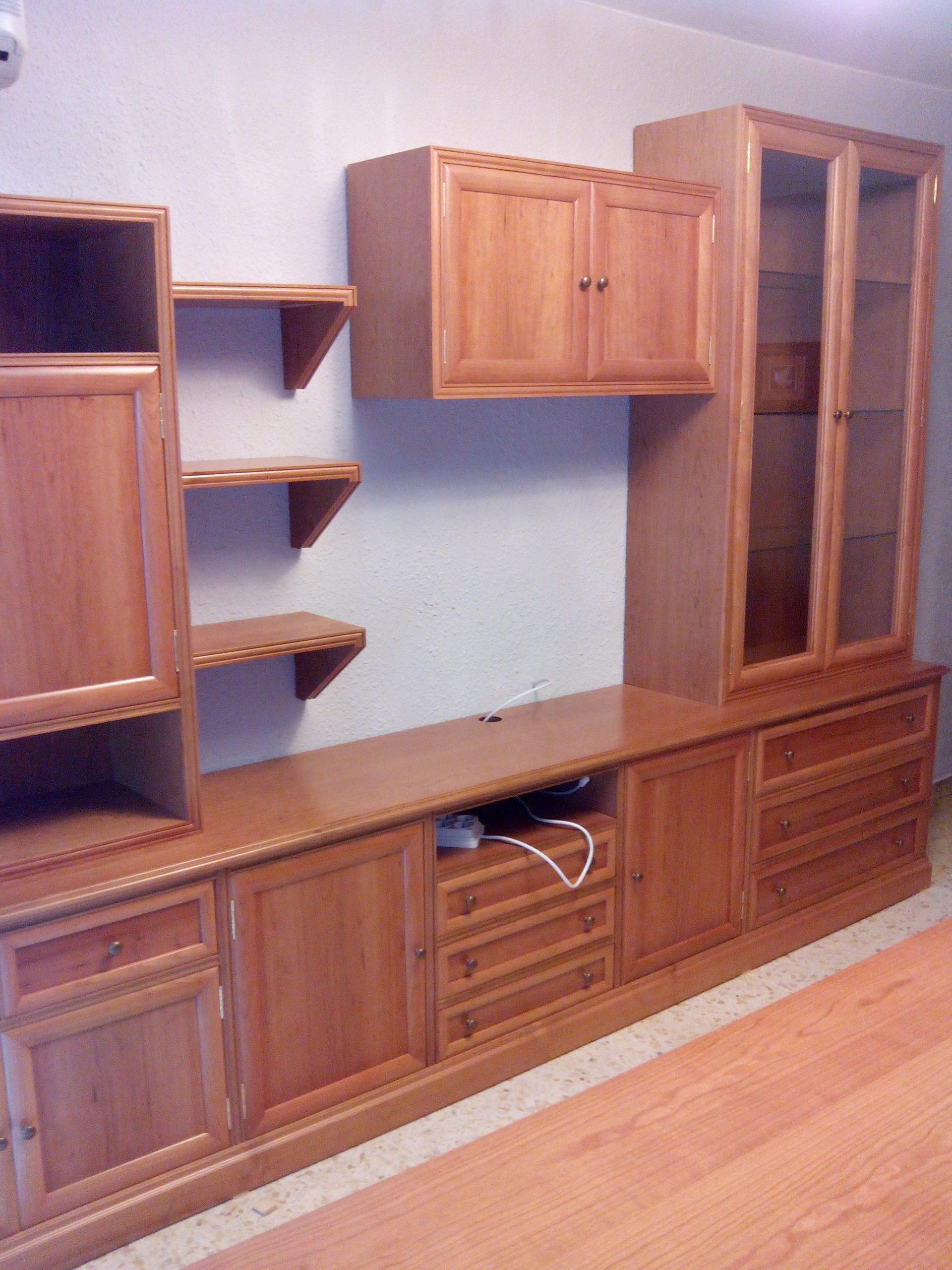 Librería mural de madera - Carpintero en Zaragoza, Muebles Cansado